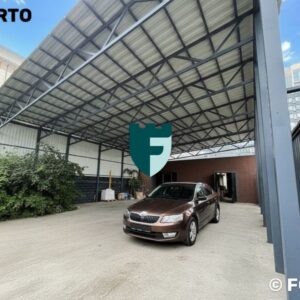 Навес над мусорными контейнерами ТБО 9.7х13.6 м фото
